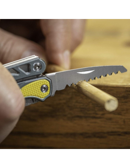 Multi-Tool Smith's 7-en-1 Gris con Cuchillo y Alicates