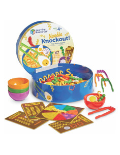 Juego de Habilidades Motoras Finas Learning Resources Noodle Knockout 67 Piezas