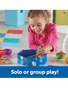 Juego de Habilidades Motoras Finas Learning Resources Noodle Knockout 67 Piezas 2