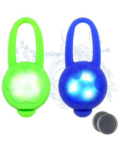 Collar LED para perros Avando, luces de seguridad 3 pcs