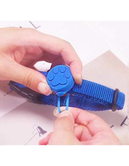 Collar LED para perros Avando, luces de seguridad 3 pcs