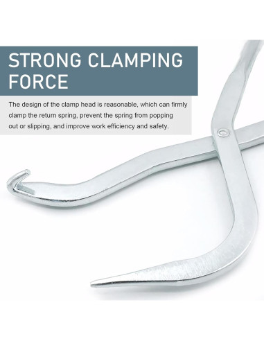 Alicates de Resorte de Freno Gunroil OILTHQ2080SI, Acero Carbono