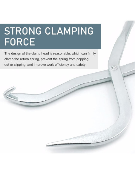 Alicates de Resorte de Freno Gunroil OILTHQ2080SI, Acero Carbono