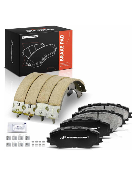 Juego de Pastillas de Freno Cerámicas A-Premium para Toyota y Scion