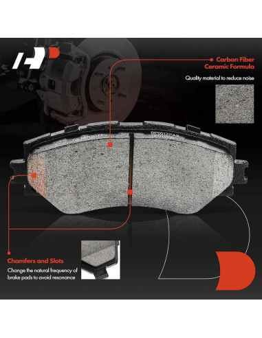 Juego de Pastillas de Freno Cerámicas A-Premium para Toyota y Scion