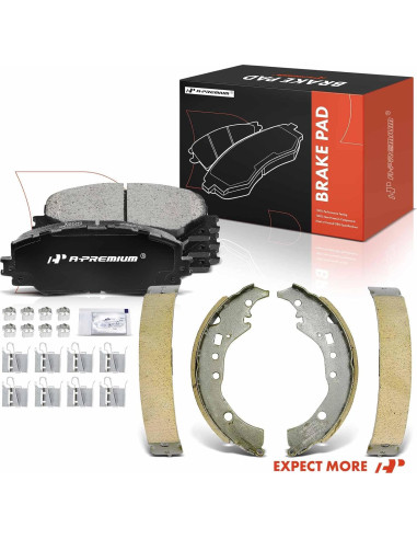 Juego de Pastillas de Freno Cerámicas A-Premium para Toyota y Scion