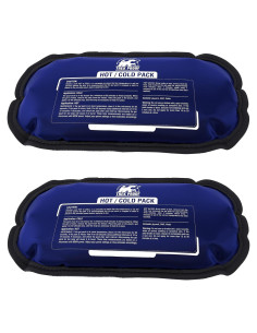 Compresas de Hielo Reutilizables TrekProof - Alivio Dolor Articulaciones y Músculos (2 Paquetes)