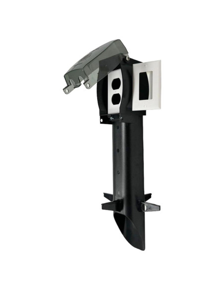 Poste de Iluminación Jardín iMBAPrice GPD19B Negro 19.5"