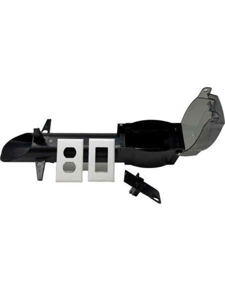 Poste de Iluminación Jardín iMBAPrice GPD19B Negro 19.5"