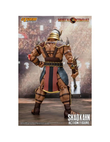 Figura Shao Kahn Mortal Kombat Storm Collectibles 18 cm