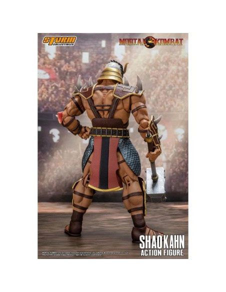 Figura Shao Kahn Mortal Kombat Storm Collectibles 18 cm