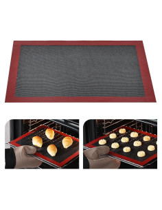 Alfombrilla de Hornear de Silicona KitchenRaku 30x40cm Antiadherente