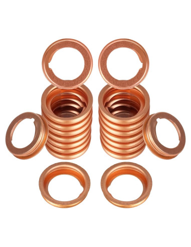 20 PCS Junta Drenaje Aceite Aluminio Luxlead Compatible Nissan