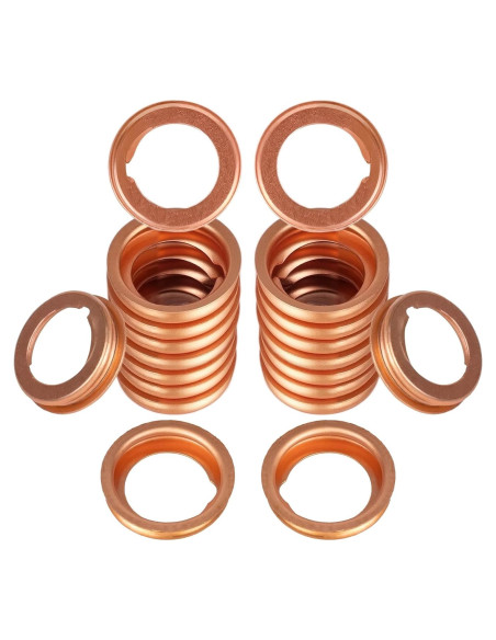 20 PCS Junta Drenaje Aceite Aluminio Luxlead Compatible Nissan