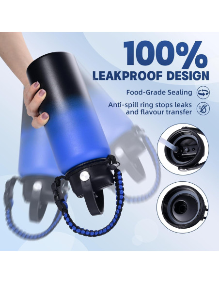 Botella de Agua Aislada CoolSub 32 oz Acero Inoxidable Doble Pared