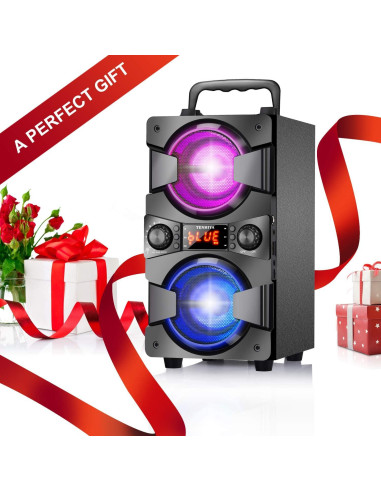 Altavoz Bluetooth TENMIYA A20 60W Inalámbrico con Micrófono