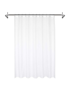 Cortina de Ducha Impermeable Sra Asombrosa 182.88x182.88 cm Blanca