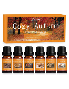 Set de Aceites Esenciales Otoño Salubrito 6x10ml Aromaterapia