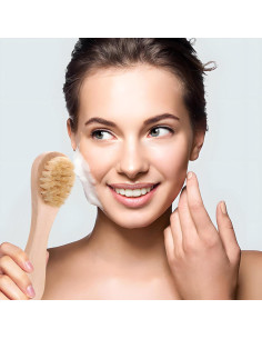 Paquete de 2 Cepillos Secos Mini Kootinn - Exfoliantes Faciales 2