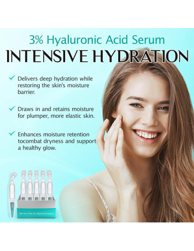 Suero Facial Hidratante 3% Ácido Hialurónico Meifenla 30 Viales