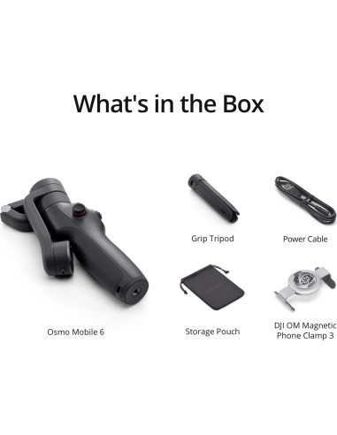 Estabilizador de Cardán DJI Osmo Mobile 6 para Smartphones