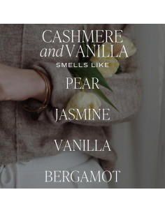 Vela Aromatizada de Soja Sweet Water Decor 9oz Cashmere Vainilla 2