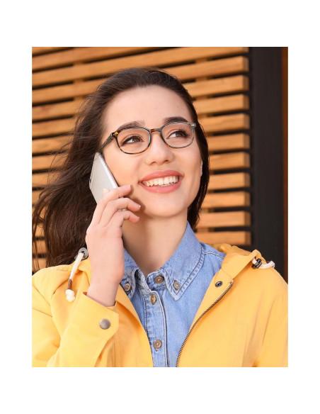 Paquete de 5 Gafas de Lectura JOLISU Anti Luz Azul 1.75x