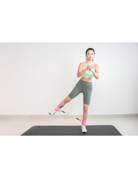Bandas de Resistencia para Tobillos Flexi Muscles - 3 Niveles