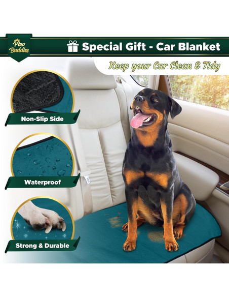 Manta Impermeable Paw Buddies King Azul Marino 203x229 cm Manta Impermeable Paw Buddies King Azul Marino 203x229 cm