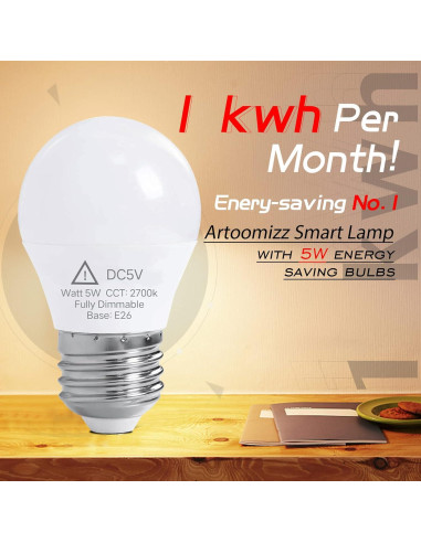 Lámpara de Mesa LED Artoomizz con Cargador Inalámbrico 40cm