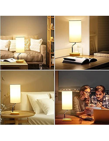 Lámpara de Mesa LED Artoomizz con Cargador Inalámbrico 40cm