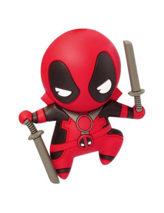 Imán de Espuma 3D Deadpool Monogram 3.99x0.99 cm