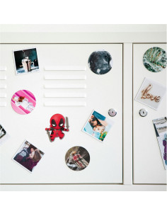 Imán de Espuma 3D Deadpool Monogram 3.99x0.99 cm 2