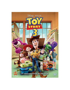 Película DVD Toy Story 3 - 19.05 x 13.97 cm - 91.1 g