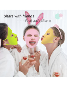 5 Piezas de Máscaras Faciales de Silicona Reutilizables Maitys 2