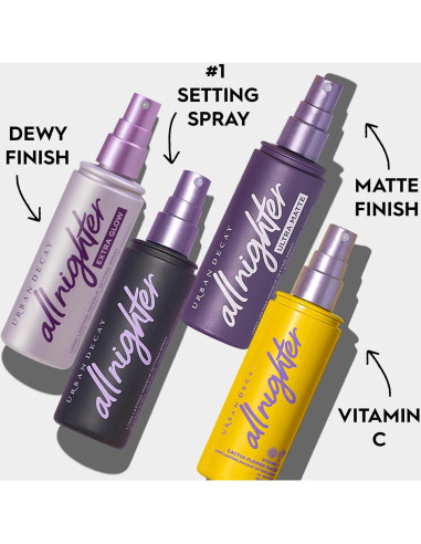 Spray Fijador de Maquillaje Urban Decay All Nighter 118 ml