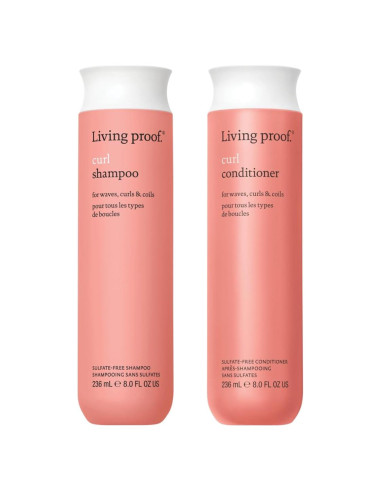 Dúo Champú y Acondicionador Curl Living Proof 355ml - Rizos Definidos