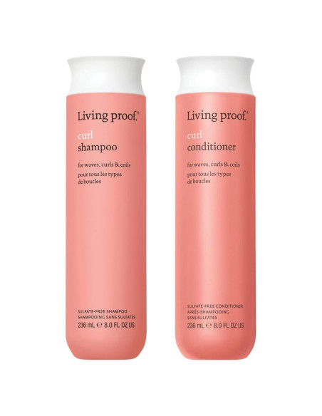 Dúo Champú y Acondicionador Curl Living Proof 355ml - Rizos Definidos