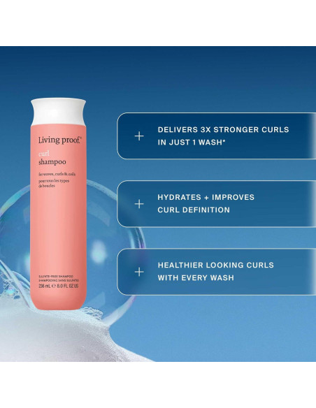 Dúo Champú y Acondicionador Curl Living Proof 355ml - Rizos Definidos