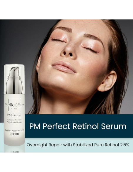 Suero Retinol PM BelleCte 2.5% Antienvejecimiento 30ml