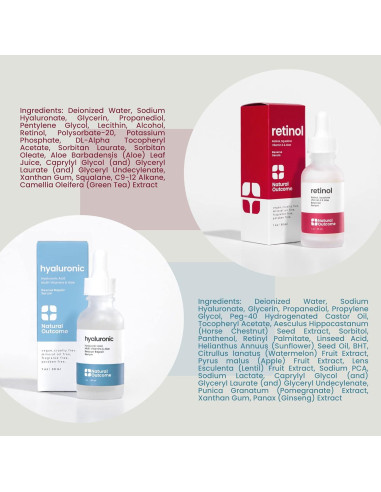 Set de Sueros Faciales Antienvejecimiento Natural Outcome 28.35g