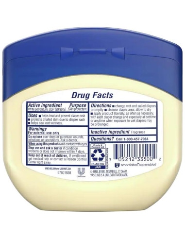 Vaselina 100% Pura para Bebés 368.5 g - Paquete de 4