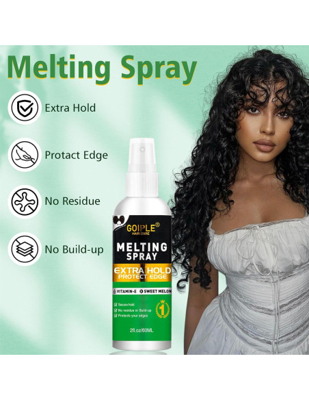 Kit Mousse Derretir Encaje WOZUTUNT 100ml + Spray 60ml + Accesorios