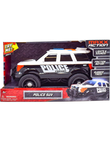 Coche de Policía Motorizado Maxx Action Sunny Days 30.48 cm