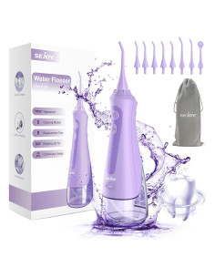 Irrigador Dental Inalámbrico Sejoy C91, 5 Modos, 230ml, IPX7