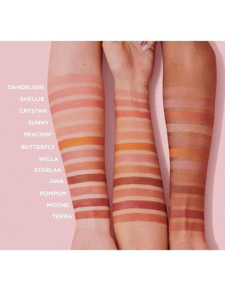 Rubor en Polvo Beneficio 6g Mocha Rosado Acabado Mate