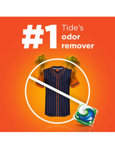 Tide PODS 4 en 1 Febreze Sport 61 Cápsulas Detergente HE