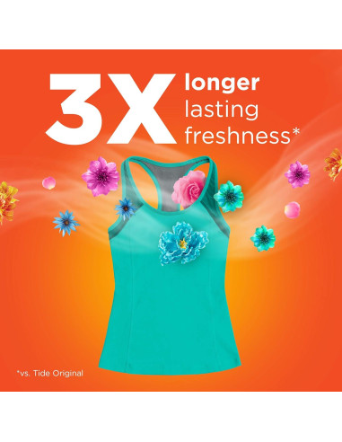 Tide PODS 4 en 1 Febreze Sport 61 Cápsulas Detergente HE