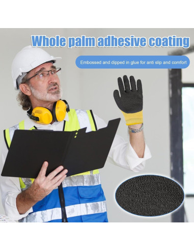 Guantes Aislantes de Alta Tensión 400V - Antideslizantes - ST-001