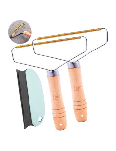 Removedor de Pelo de Mascota Justblanks - Doble Cara Reutilizable